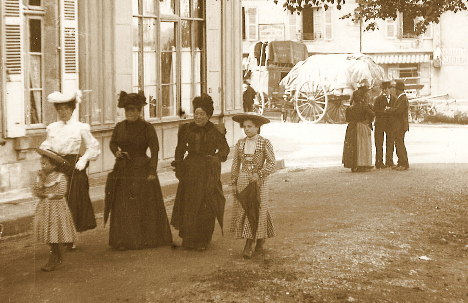 Image Mur de Barrez (Aveyron), juillet 1900